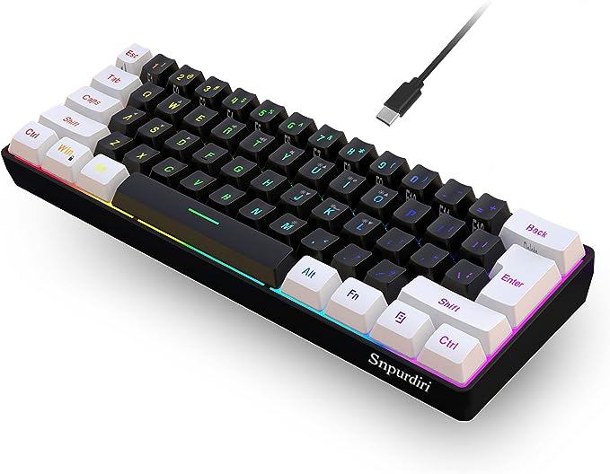 Compact Efficiency: Exploring the Snpurdiri 60% Keyboard